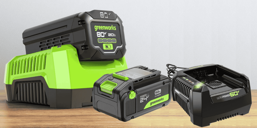 Greenworks Batteries and Chargers